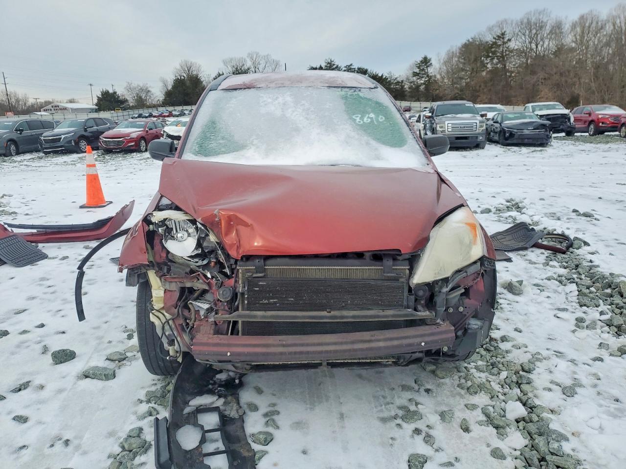 2008 HONDA CR-V LX photo 9