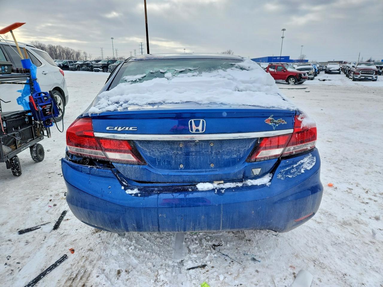 2013 HONDA CIVIC EX photo 11