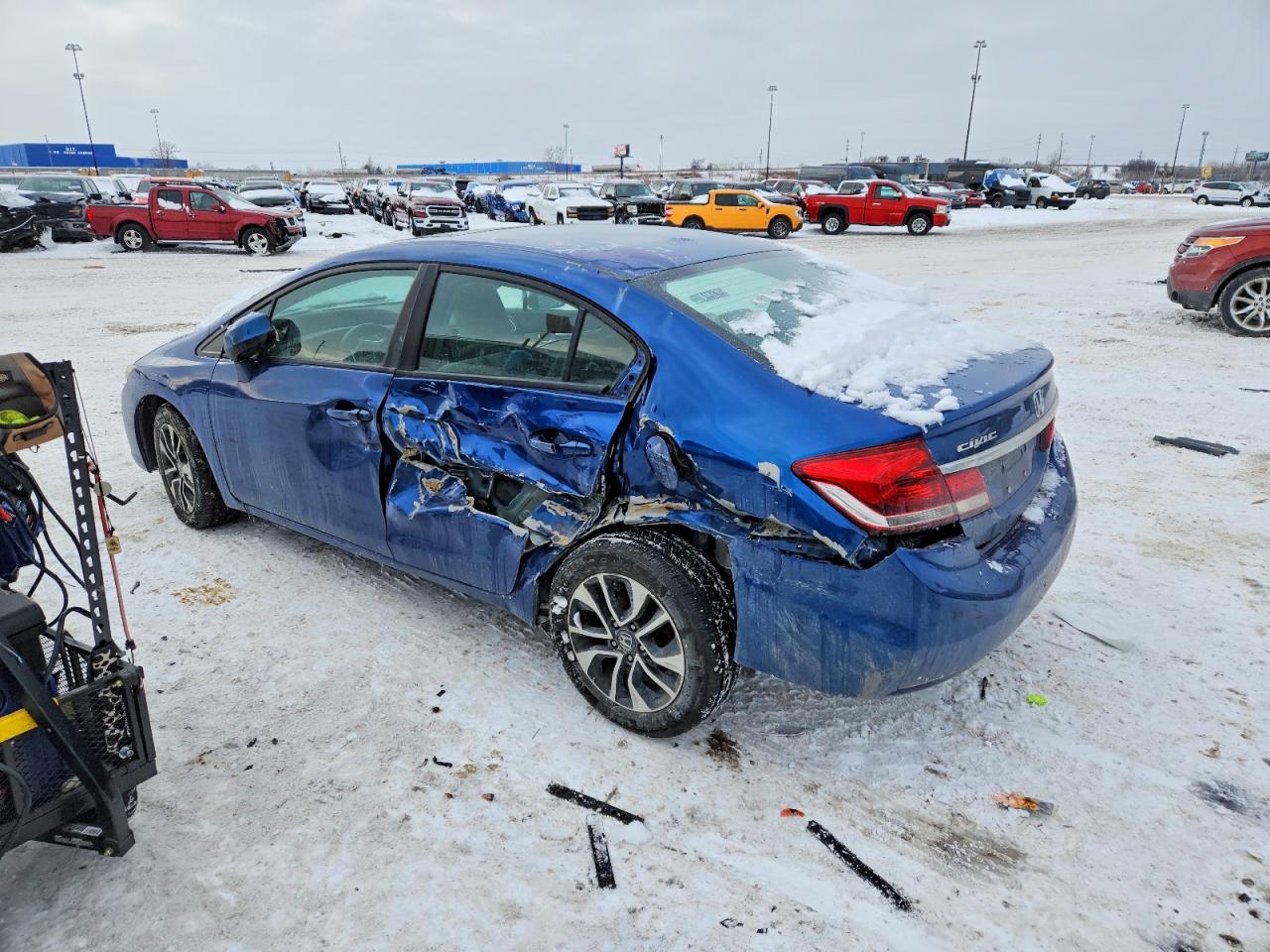 2013 HONDA CIVIC EX photo 3