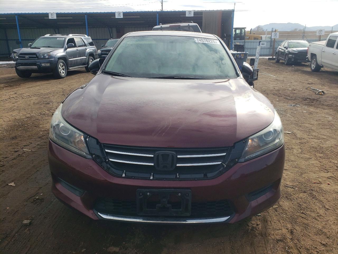2013 HONDA ACCORD LX photo 5