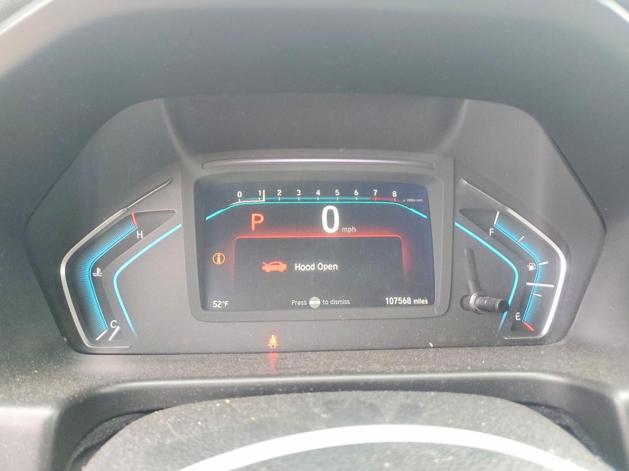 2019 HONDA ODYSSEY EXL photo 9