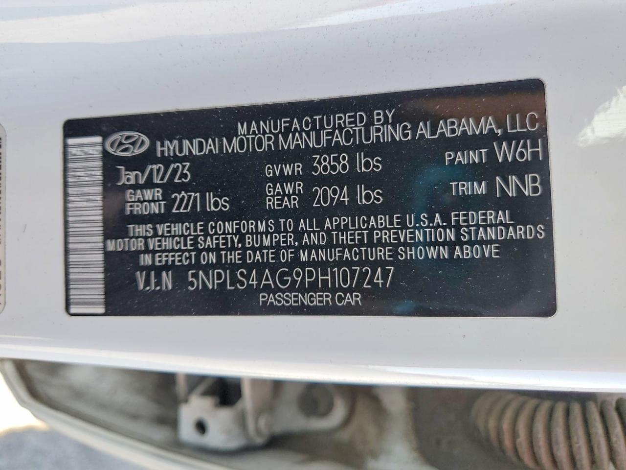 2023 HYUNDAI ELANTRA SEL photo 13