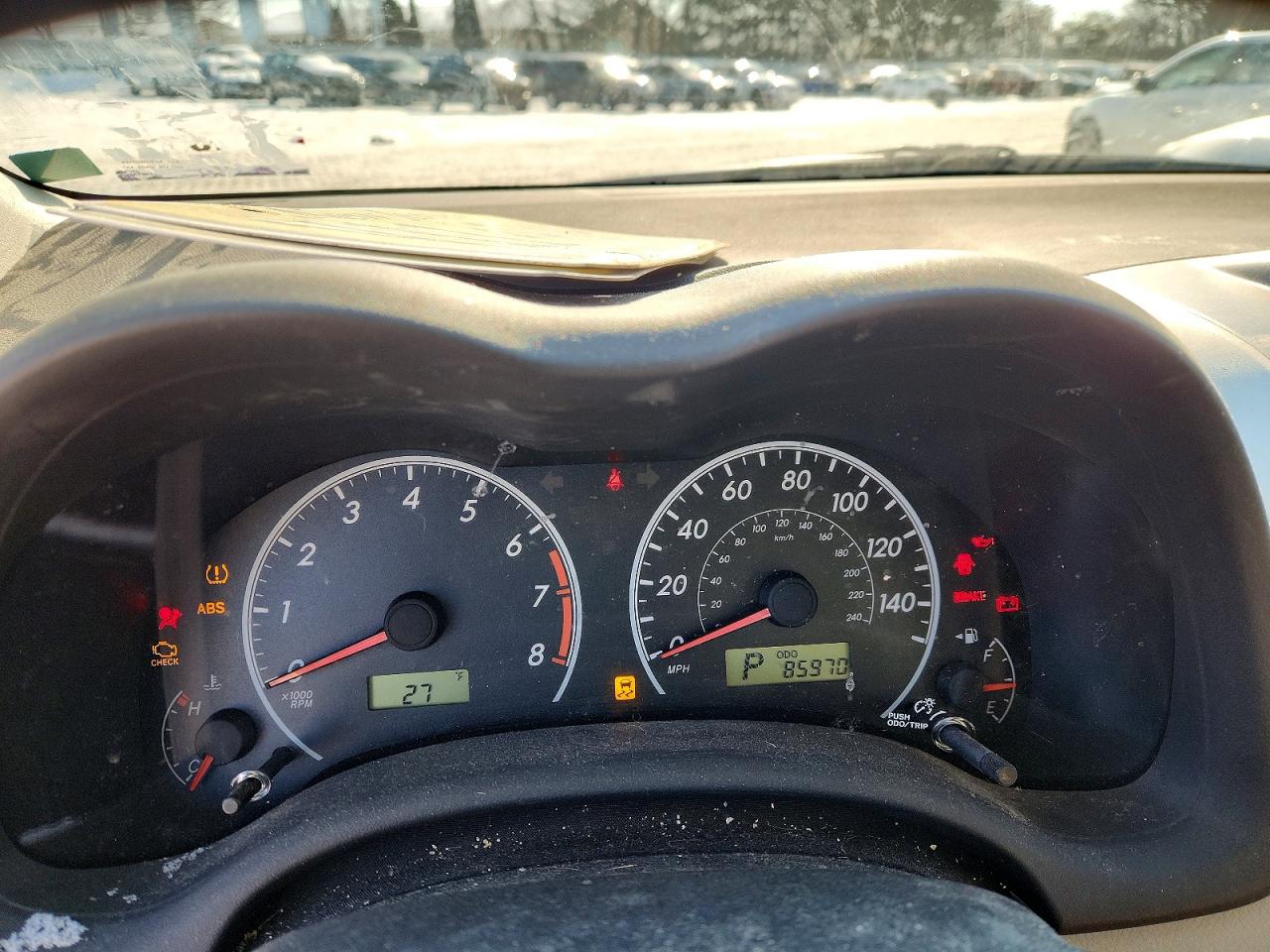 2012 TOYOTA COROLLA BASE photo 17