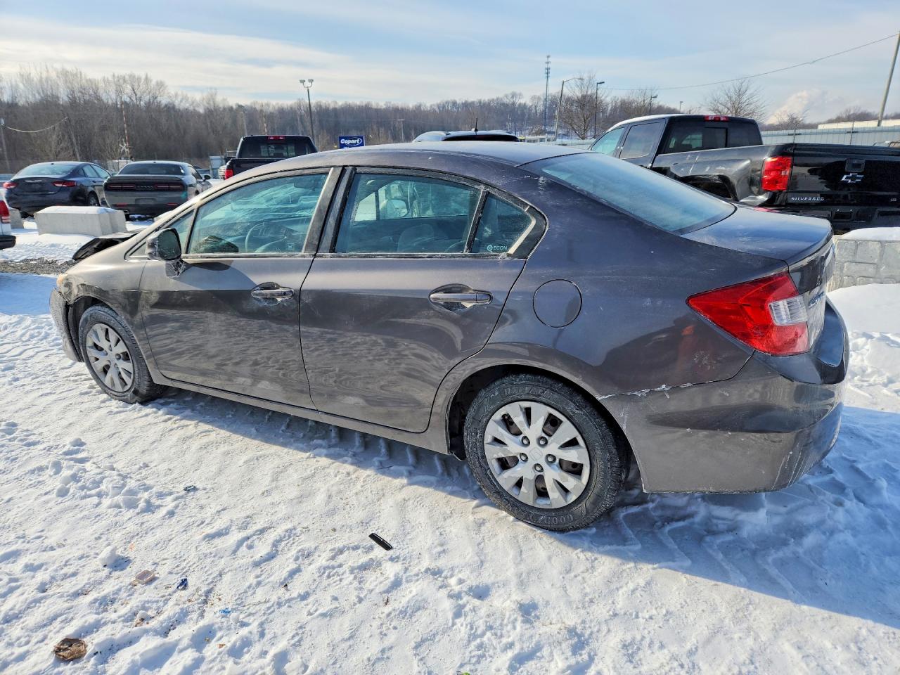 2012 HONDA CIVIC LX photo 2