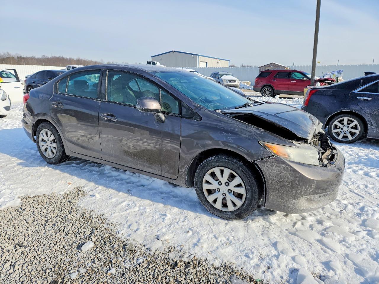 2012 HONDA CIVIC LX photo 4