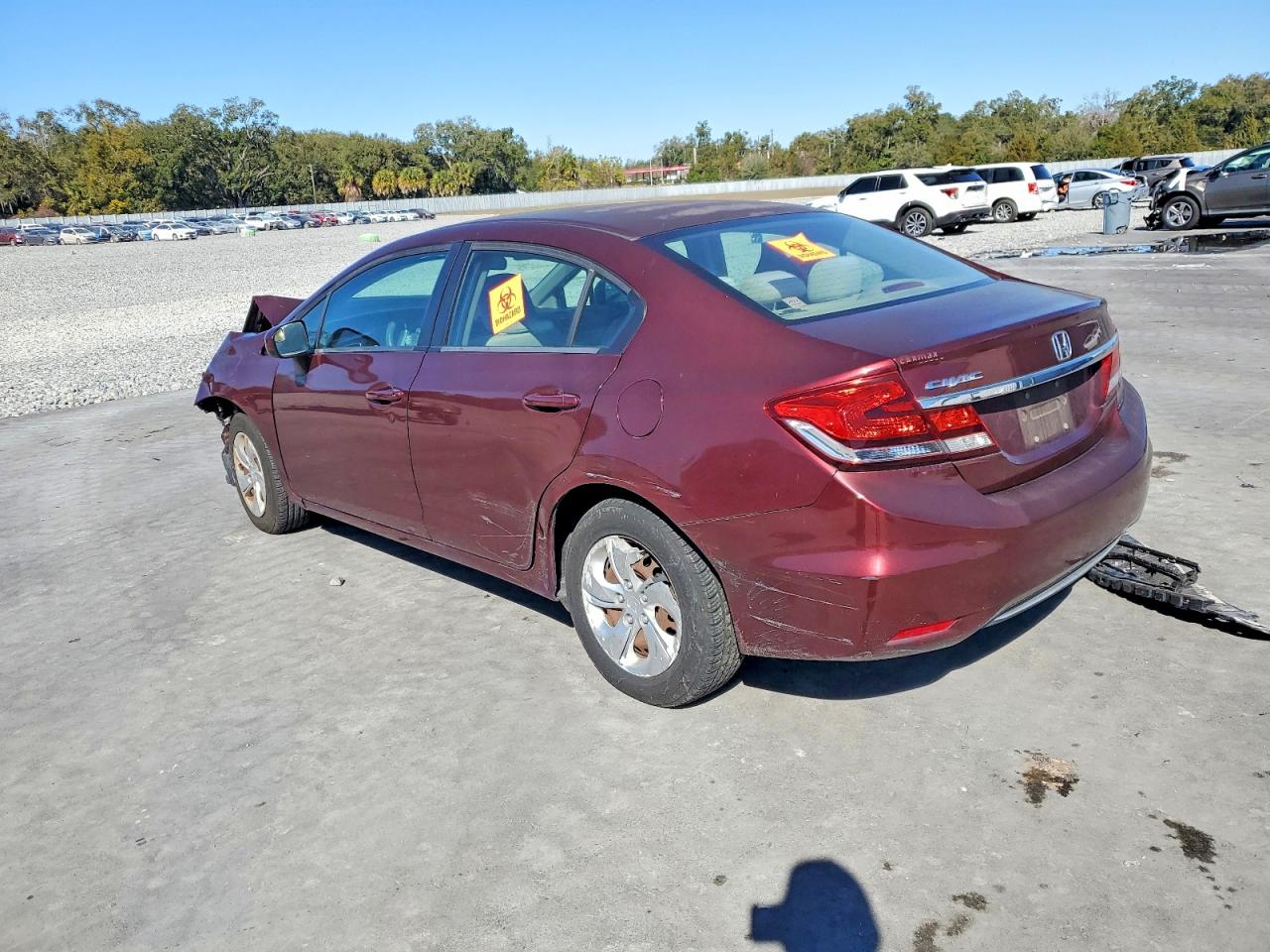 2015 HONDA CIVIC LX photo 2
