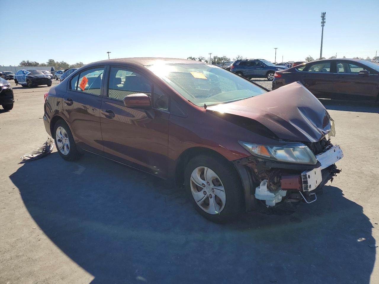 2015 HONDA CIVIC LX photo 4