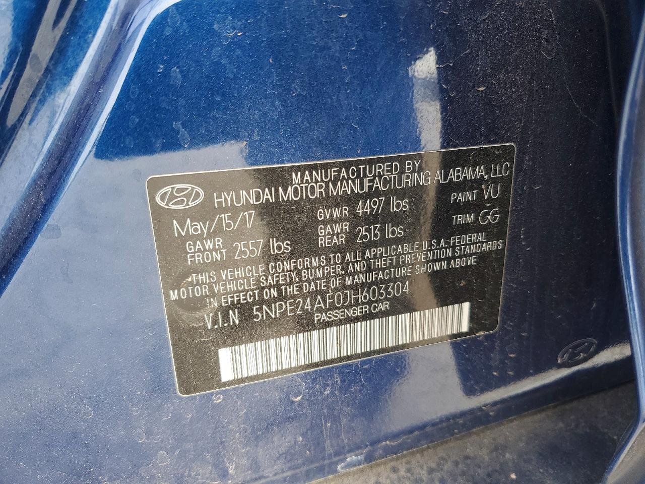 2018 HYUNDAI SONATA SE photo 23