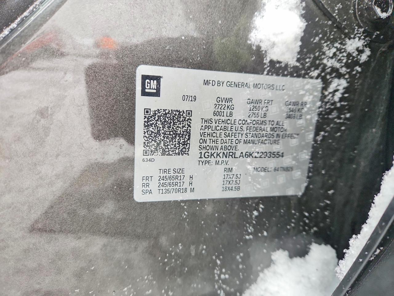 2019 GMC ACADIA SLE photo 25