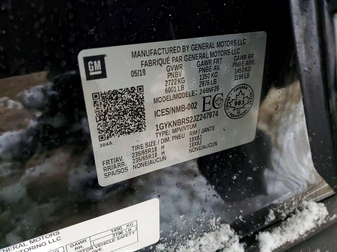 2018 CADILLAC XT5 photo 25