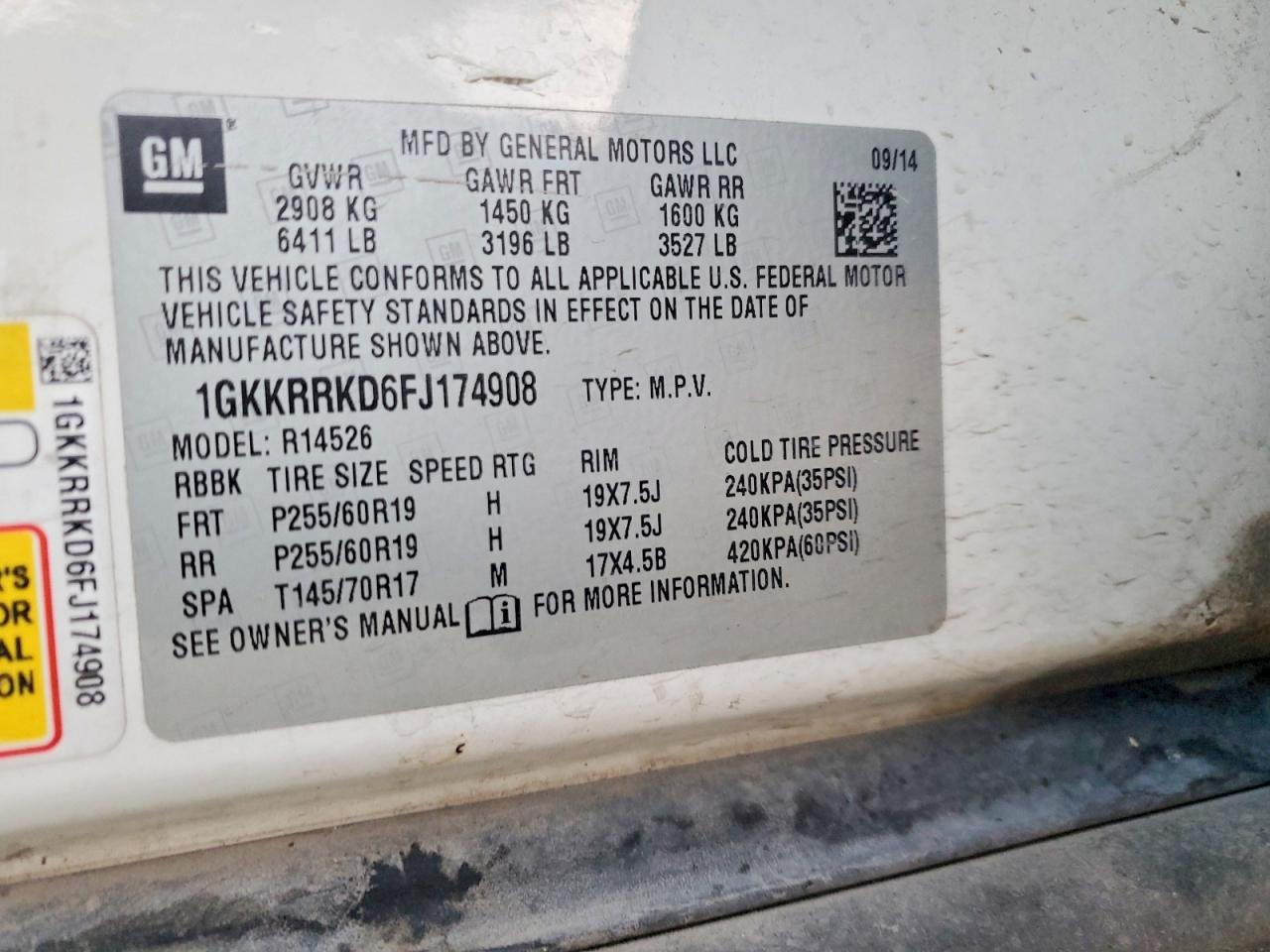 2015 GMC ACADIA SLT-1 photo 25