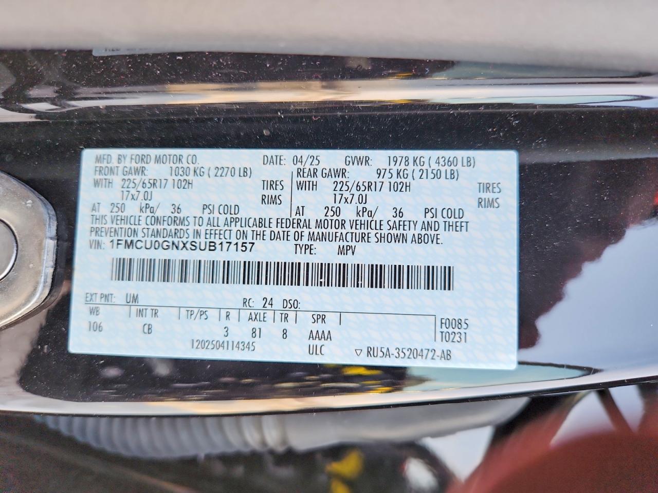 2025 FORD ESCAPE ACTIVE photo 40
