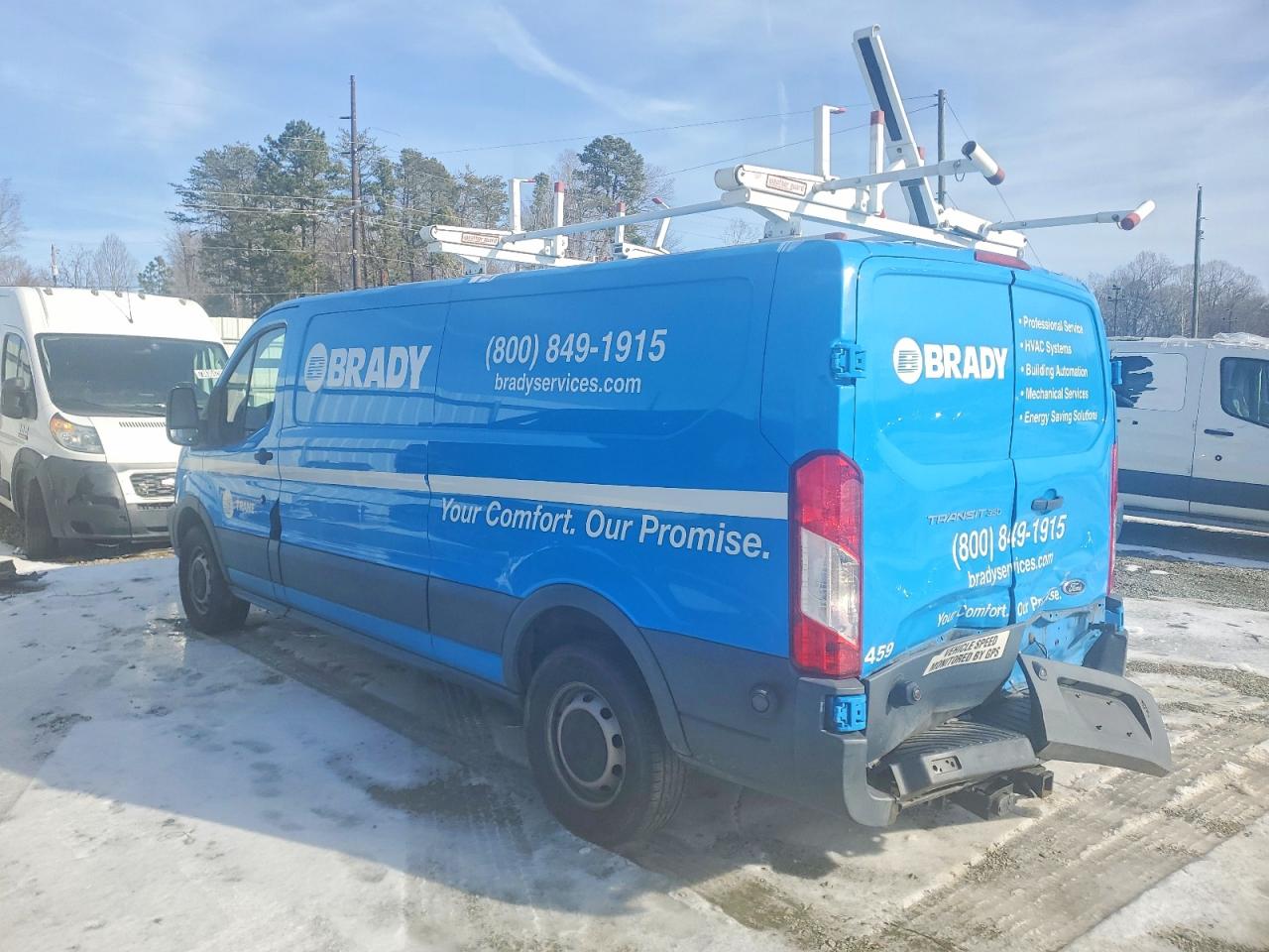 2016 FORD TRANSIT 350 UTILITY / SERVICE VAN photo 2