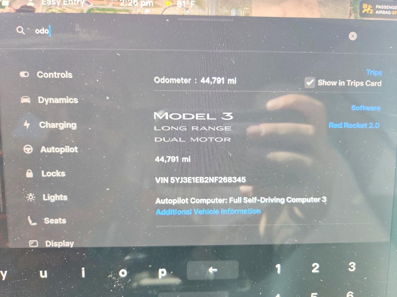 2022 TESLA MODEL 3 photo 18