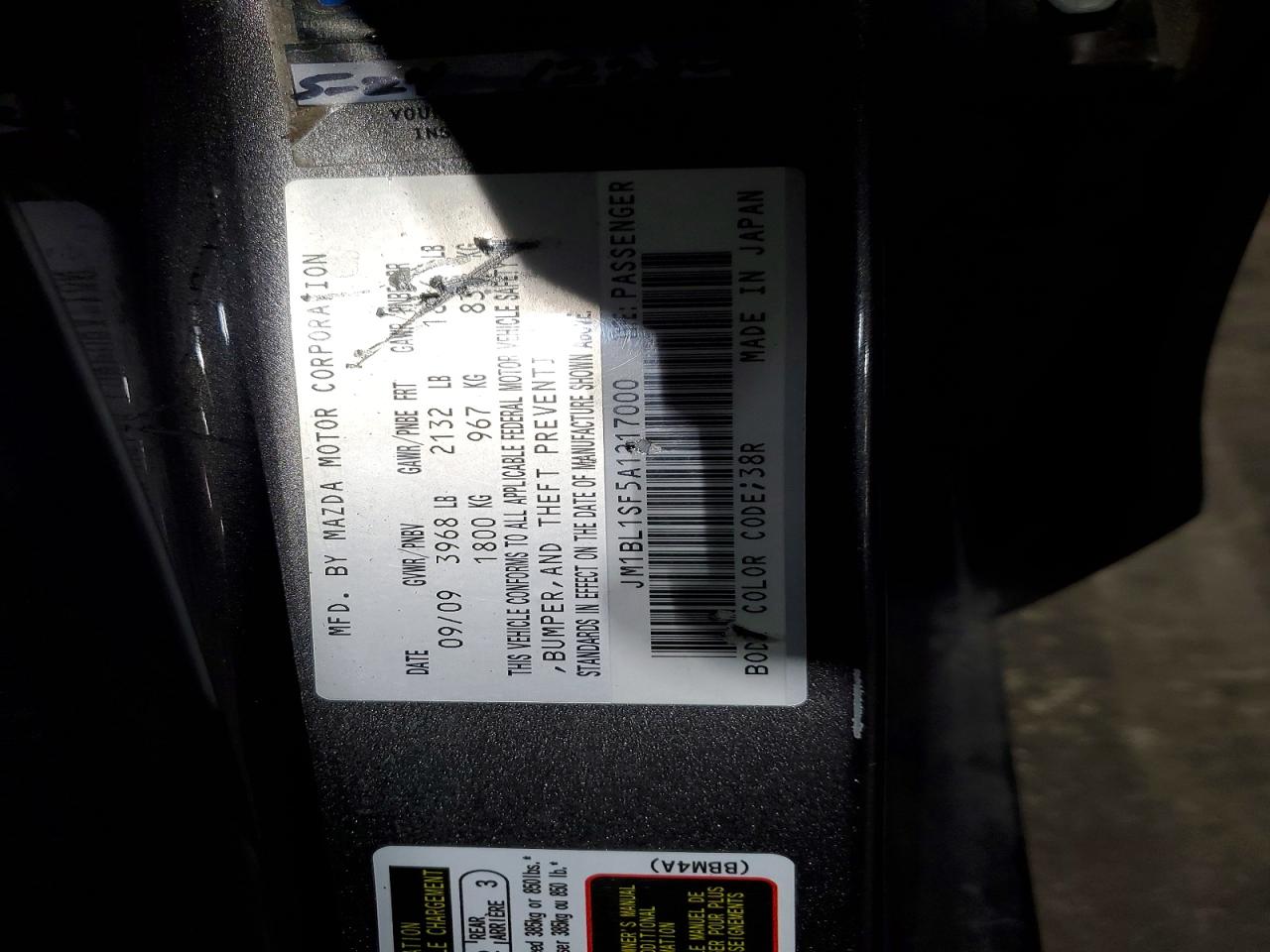 2010 MAZDA 3 I photo 23