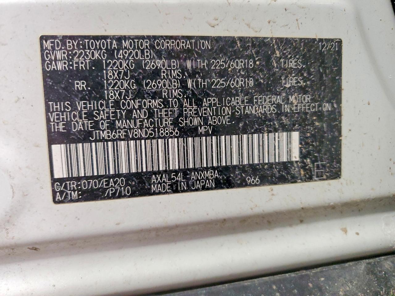 2022 TOYOTA RAV4 XLE PREMIUM photo 25