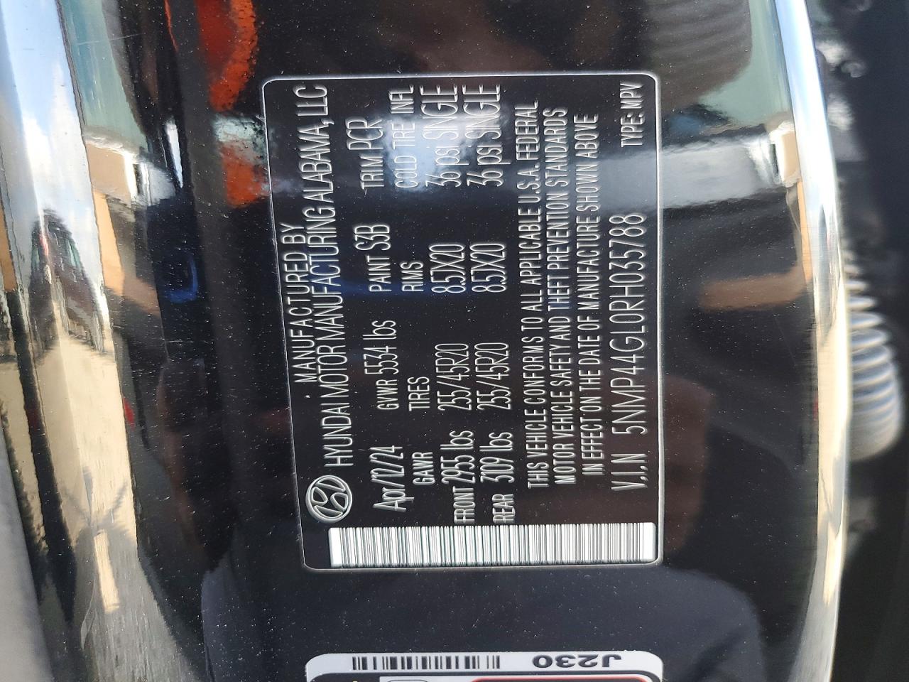 2024 HYUNDAI SANTA FE LIMITED photo 25