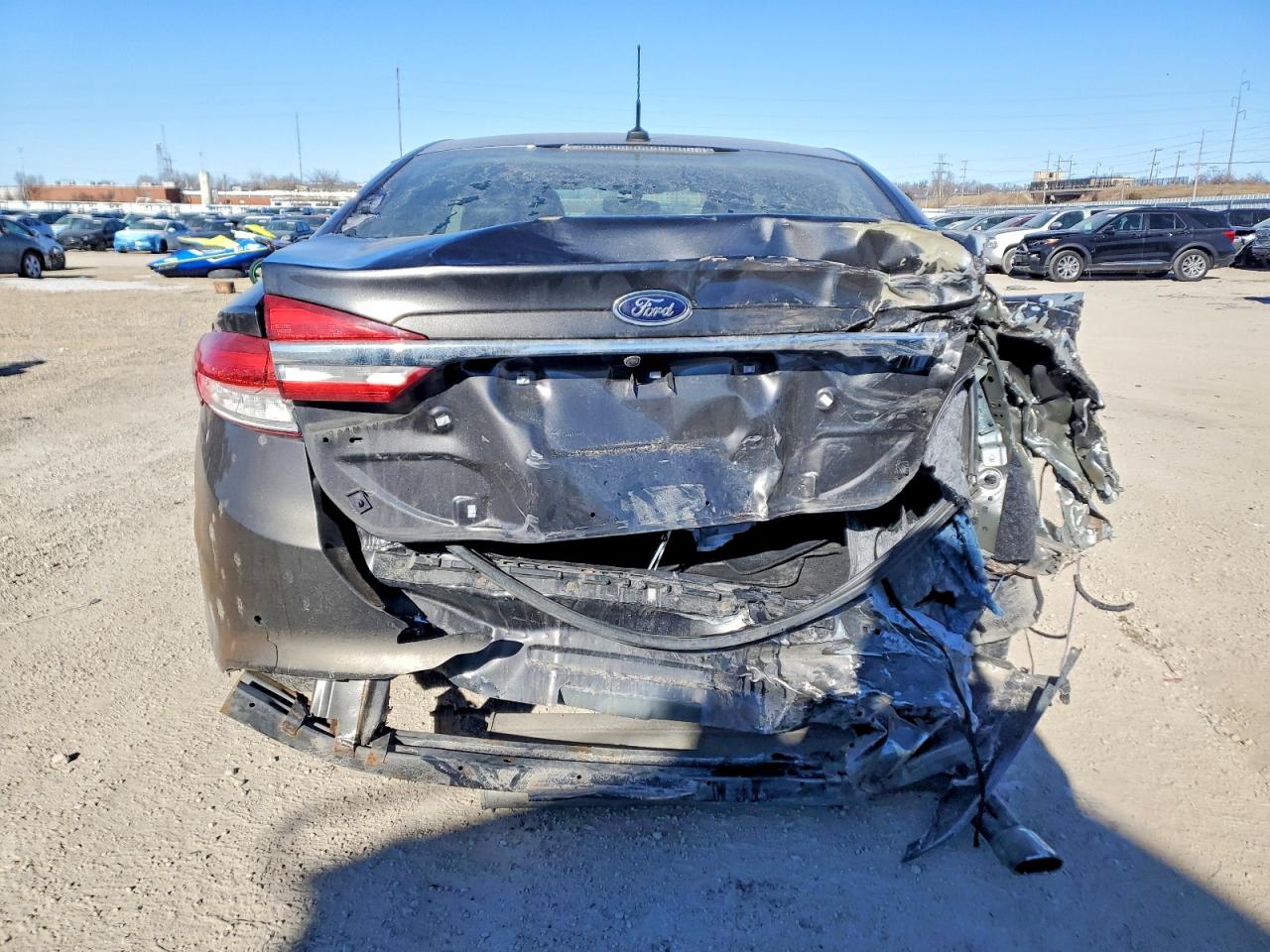 2017 FORD FUSION photo 6