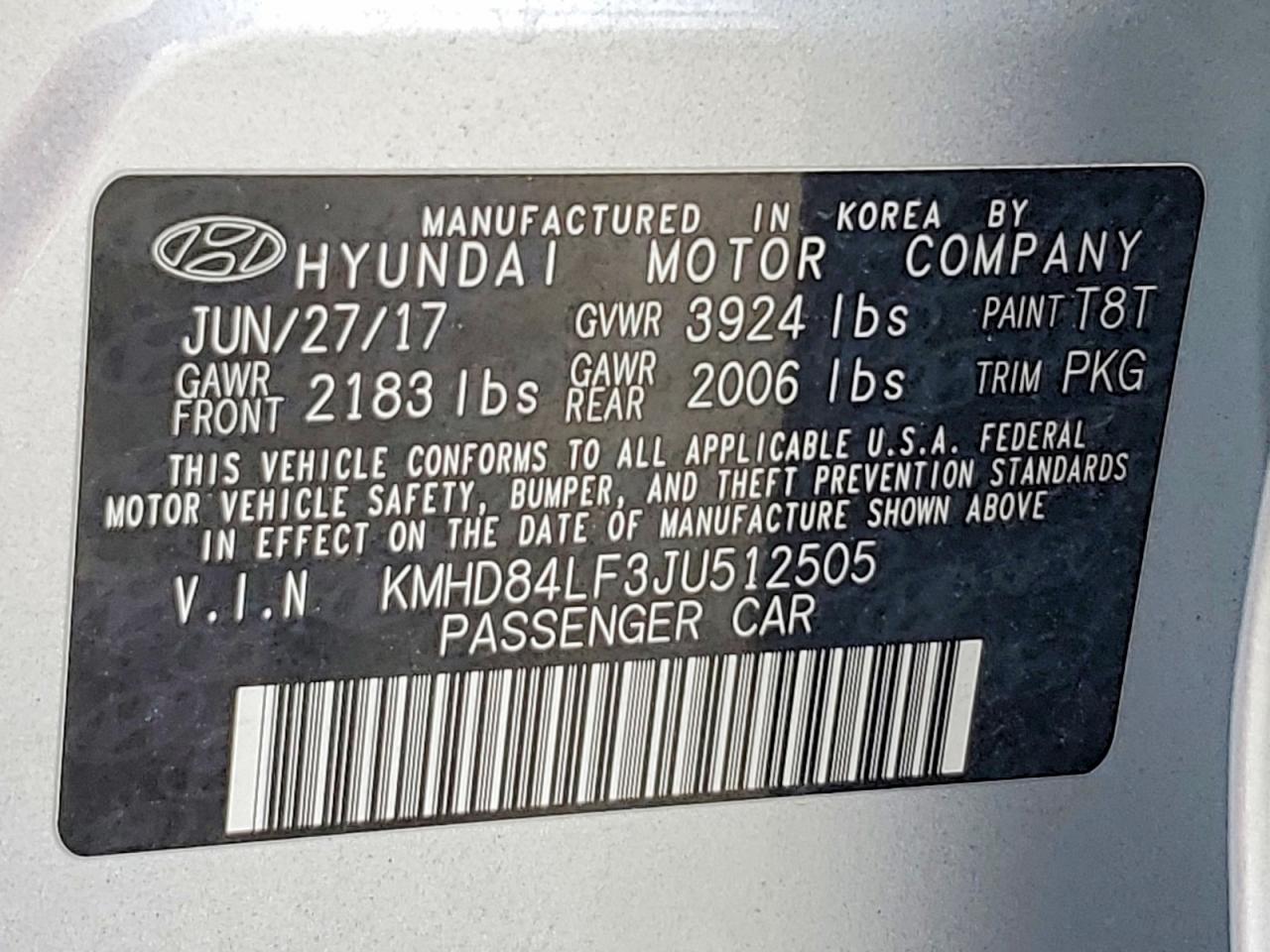 2018 HYUNDAI ELANTRA SEL photo 25