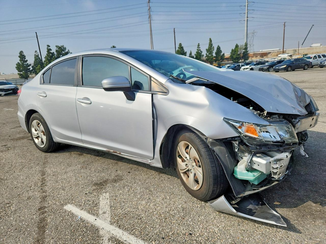 2014 HONDA CIVIC LX photo 4
