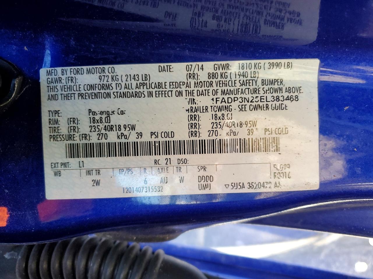 2014 FORD FOCUS TITANIUM photo 25