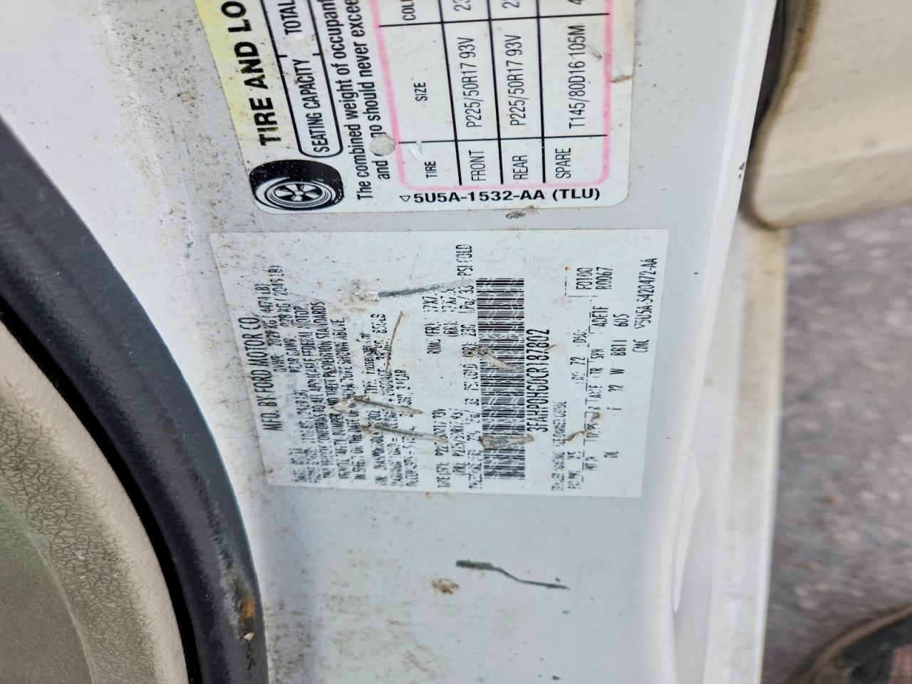 2012 FORD FUSION SE photo 23