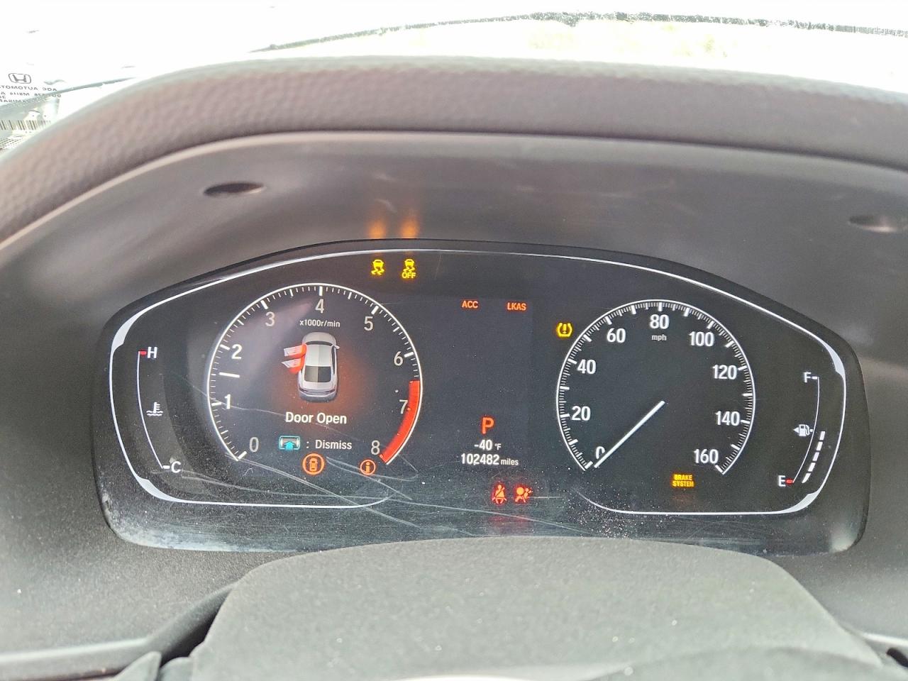 2018 HONDA ACCORD EX photo 9