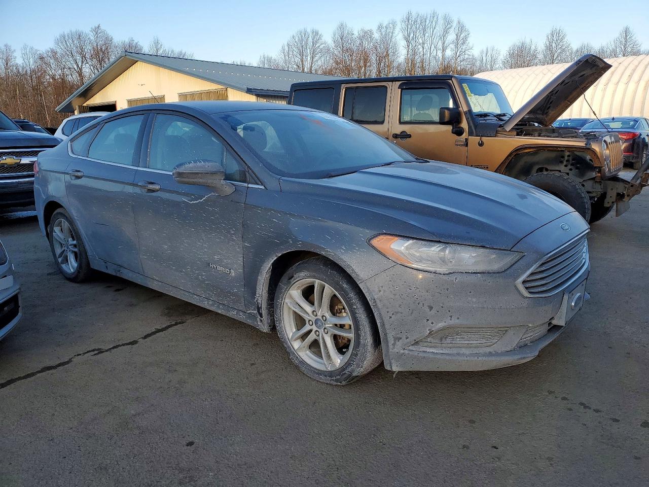 2018 FORD FUSION S HYBRID photo 4