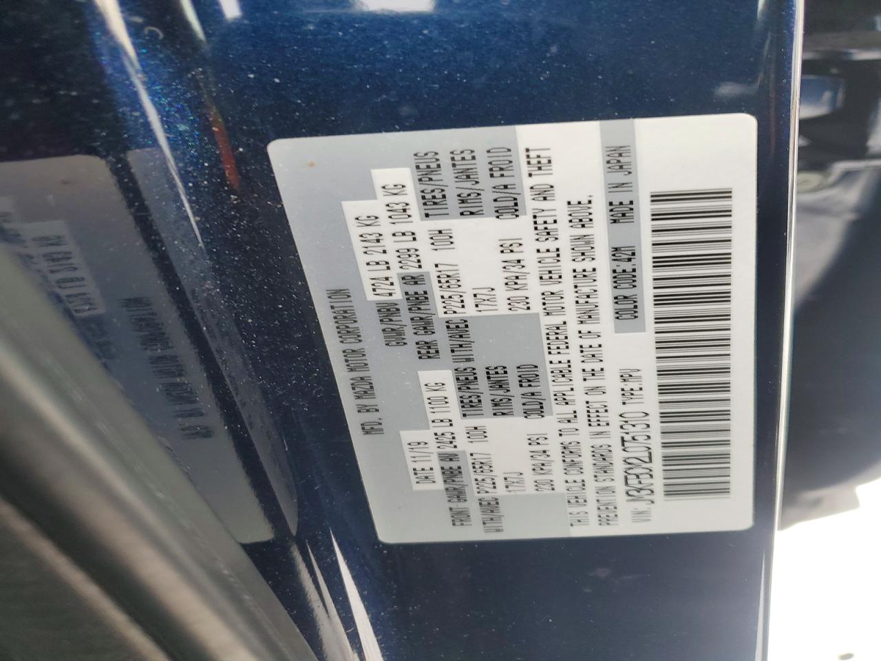 2020 MAZDA CX-5 TOURING photo 13