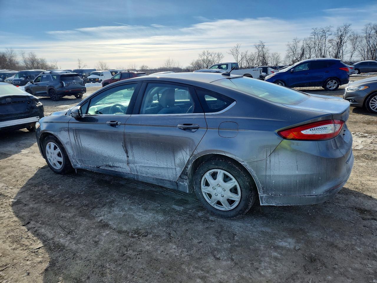 2014 FORD FUSION S photo 3
