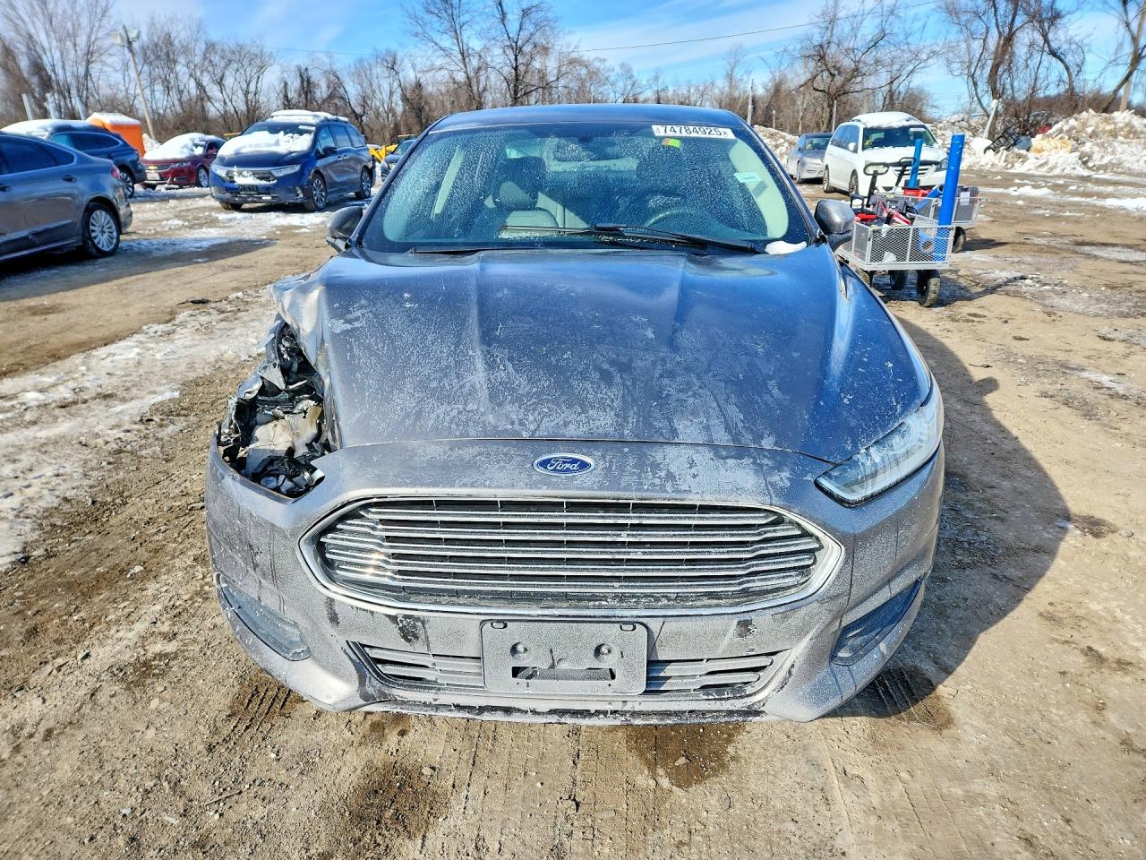 2014 FORD FUSION S photo 9