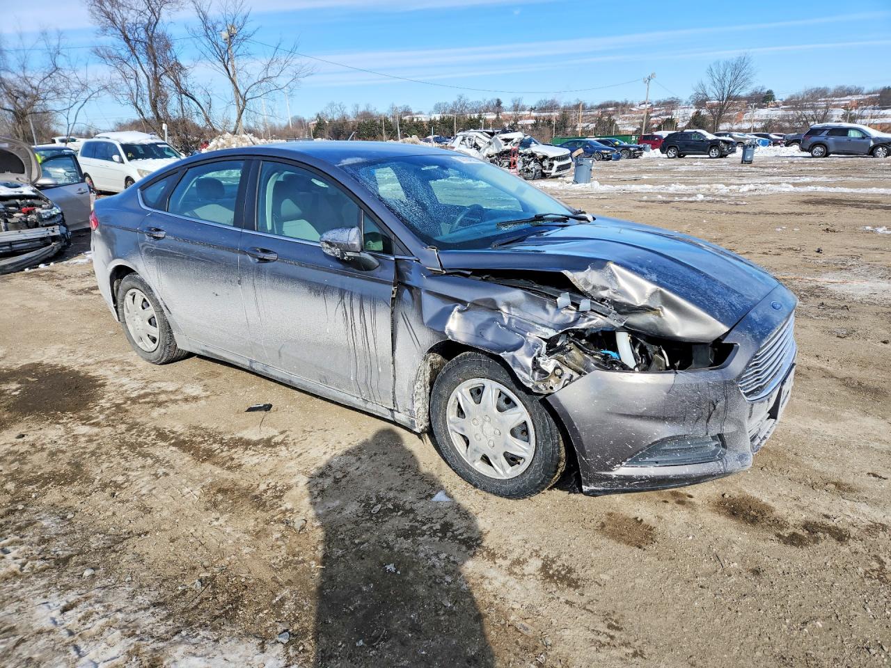 2014 FORD FUSION S photo 7