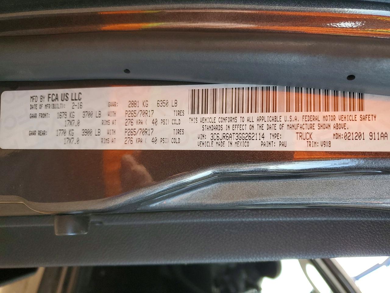 2016 RAM 1500 photo 34
