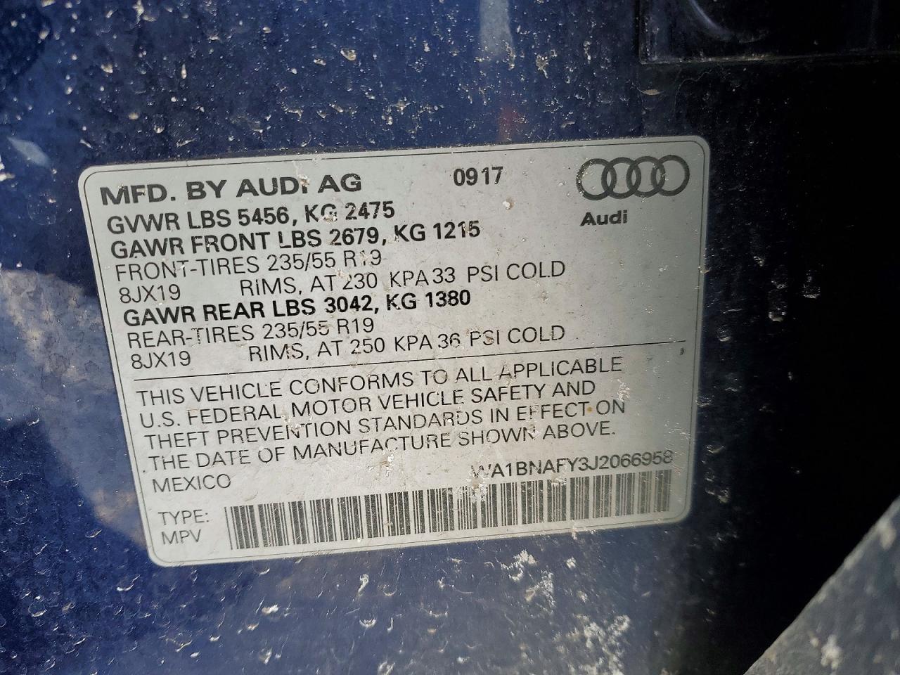 2018 AUDI Q5 PREMIUM PLUS photo 37