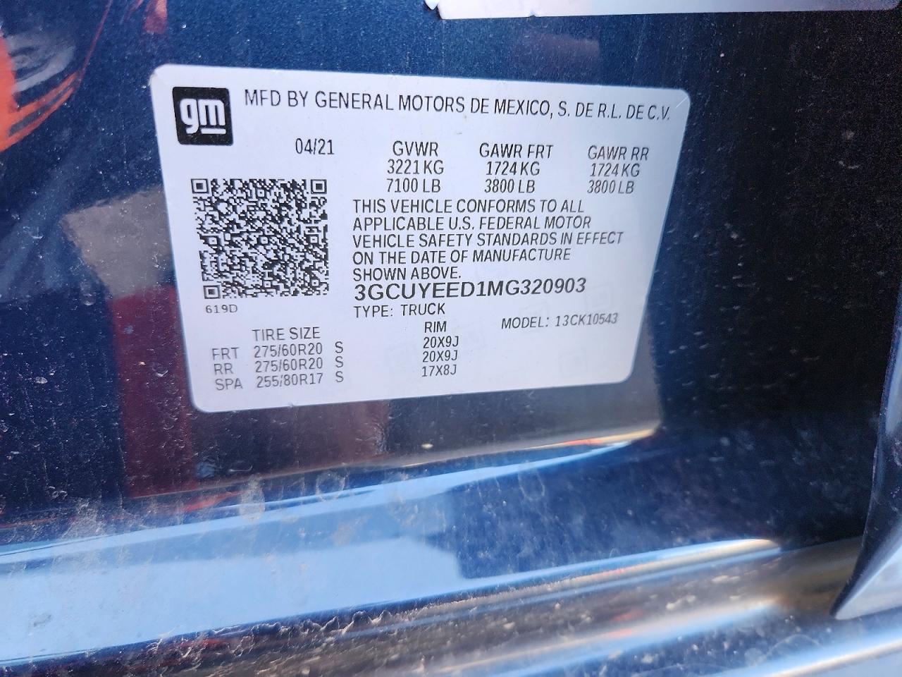 2021 CHEVROLET SILVERADO K1500 RST photo 12