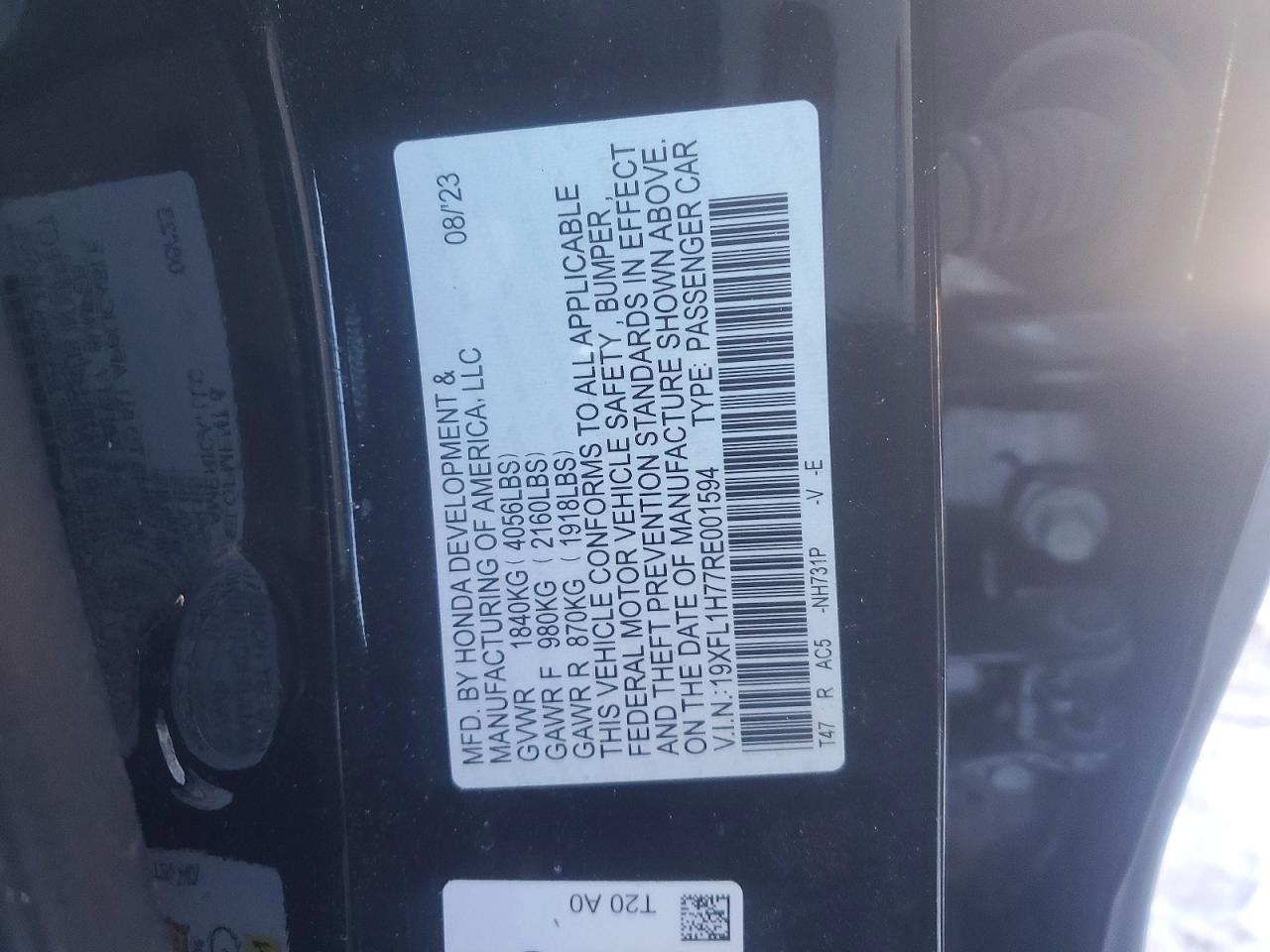 2024 HONDA CIVIC EXL photo 25