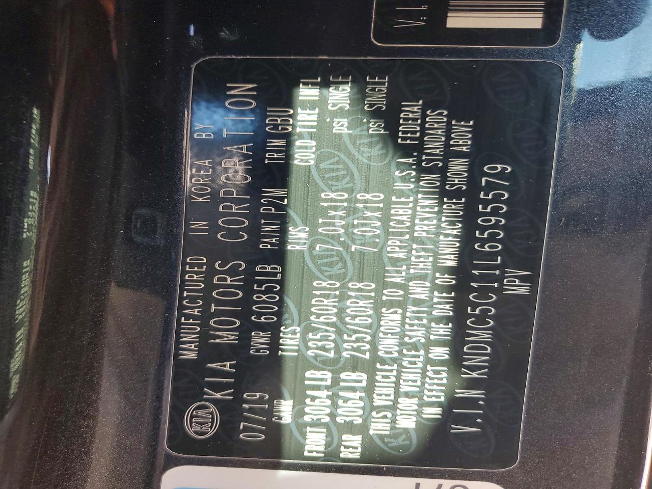 2020 KIA SEDONA EX photo 24