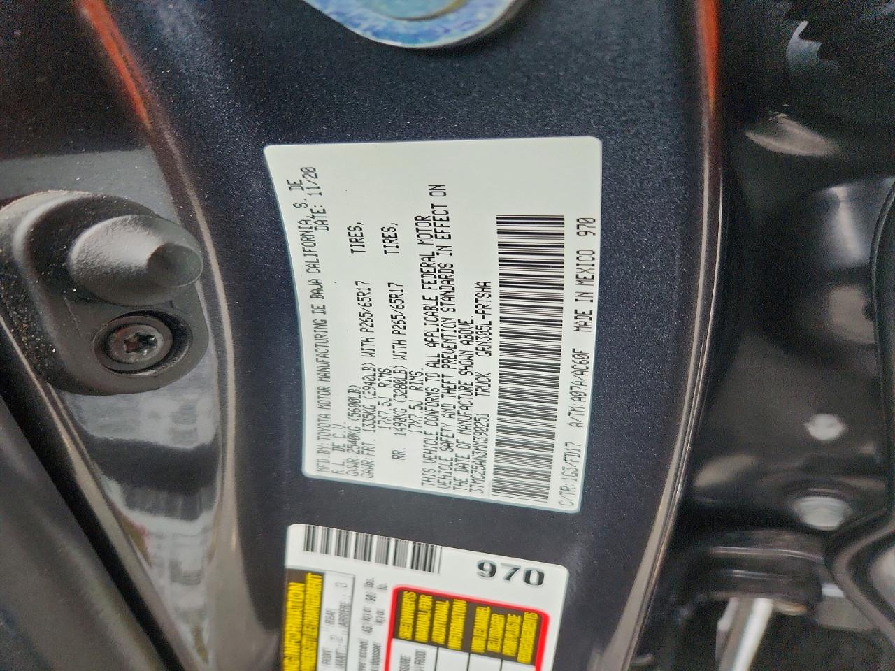 2021 TOYOTA TACOMA photo 25