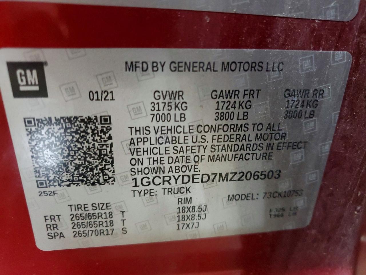 2021 CHEVROLET SILVERADO K1500 LT photo 13