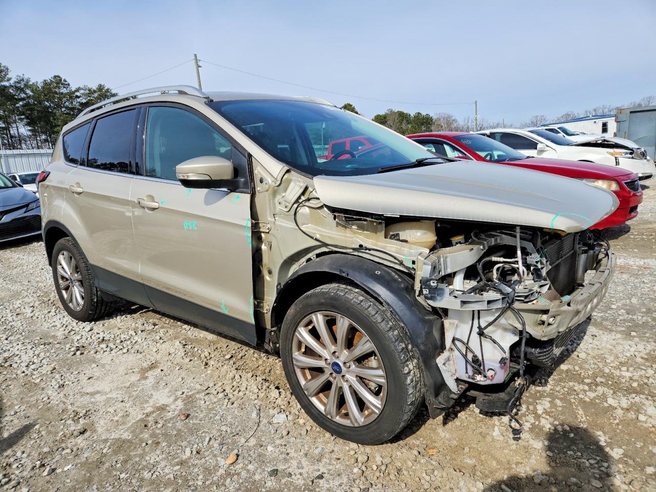 2017 FORD ESCAPE TITANIUM photo 4