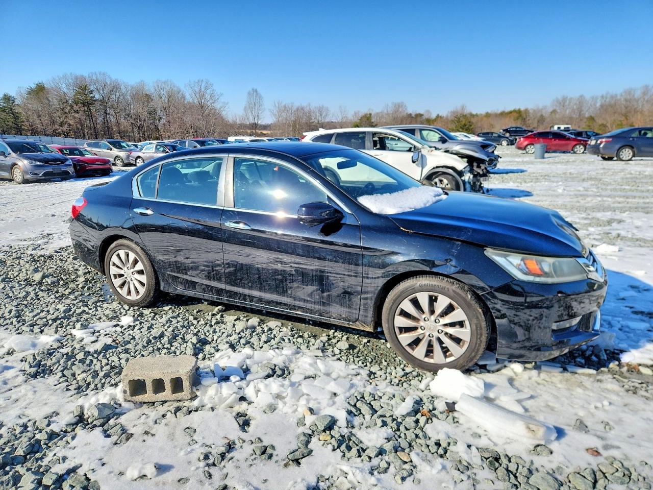 2015 HONDA ACCORD EX photo 4