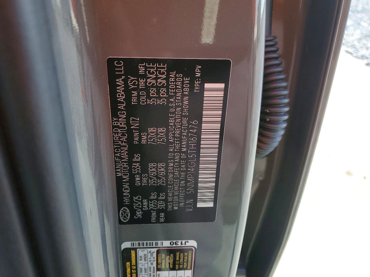 2026 HYUNDAI SANTA FE SE photo 25