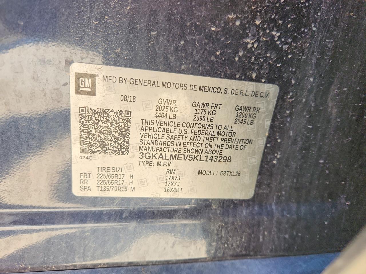 2019 GMC TERRAIN SLE photo 25