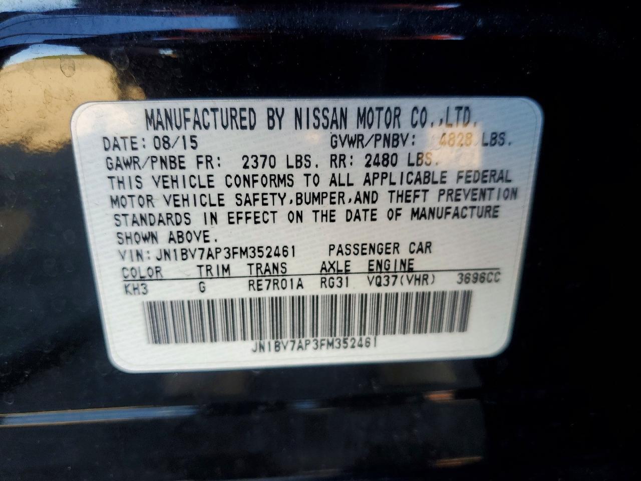 2015 INFINITI Q50 BASE photo 25