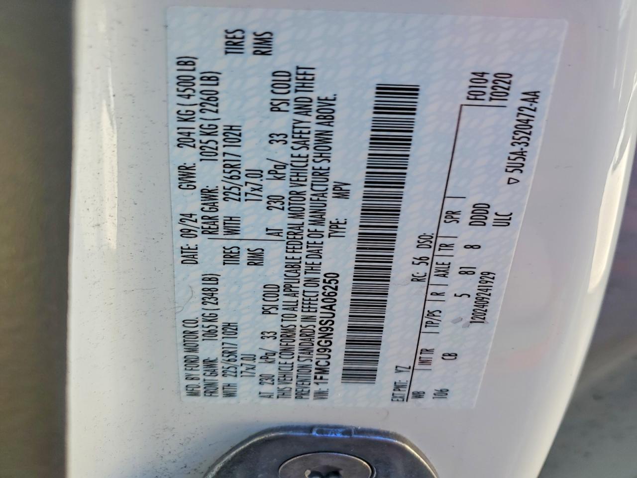 2025 FORD ESCAPE ACTIVE photo 23