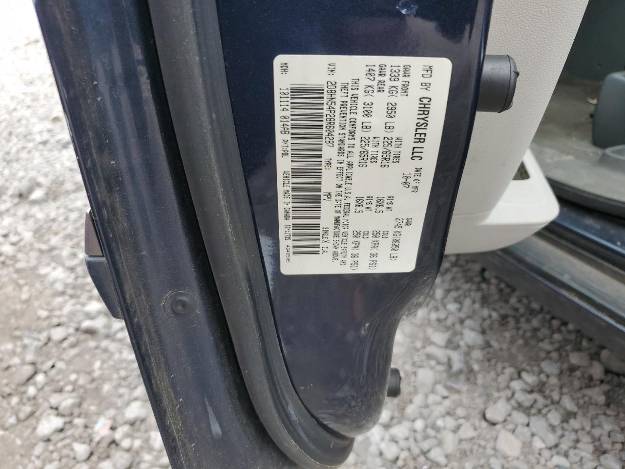 2008 DODGE GRAND CARAVAN SXT photo 25