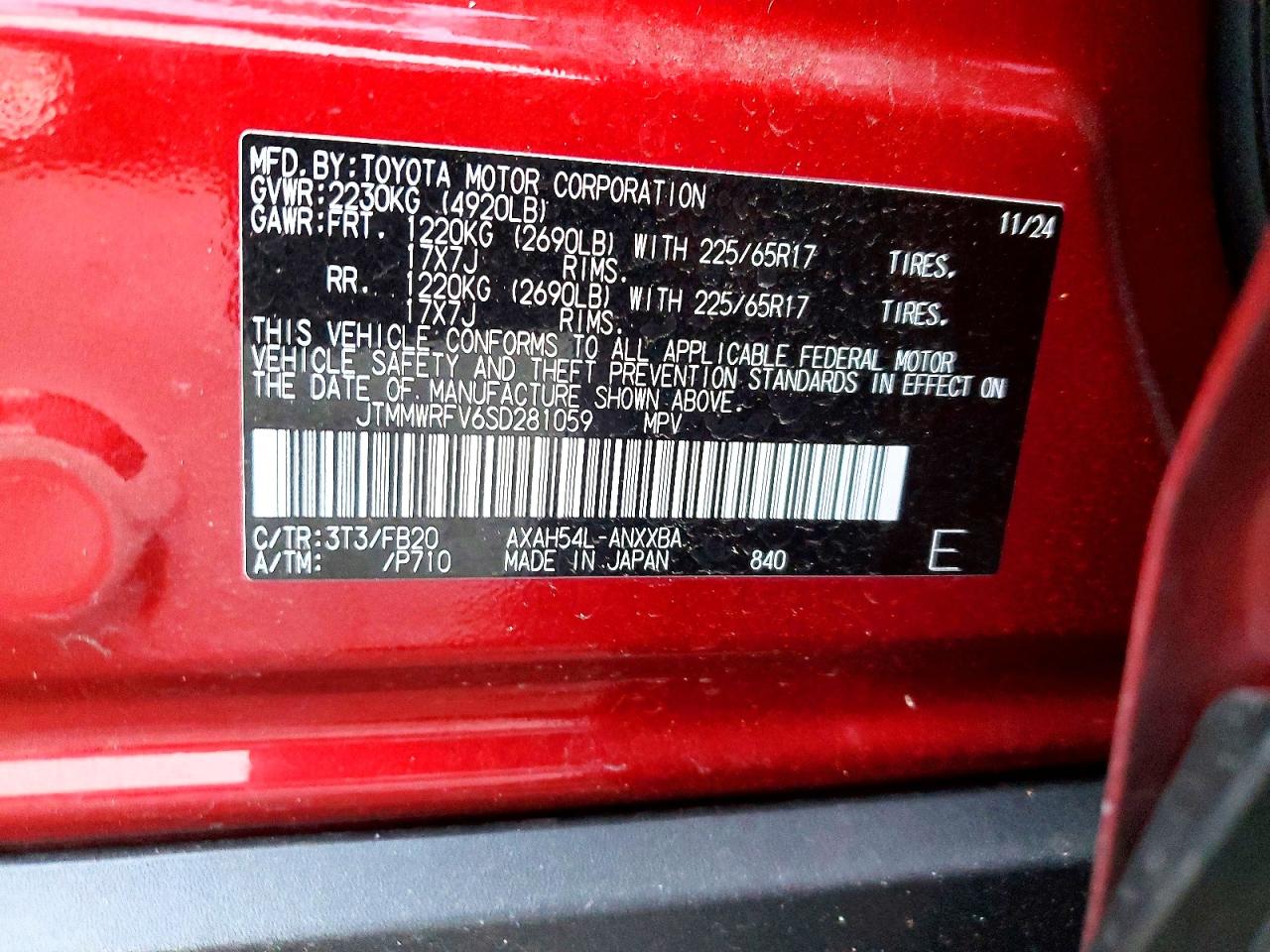 2025 TOYOTA RAV4 LE photo 13