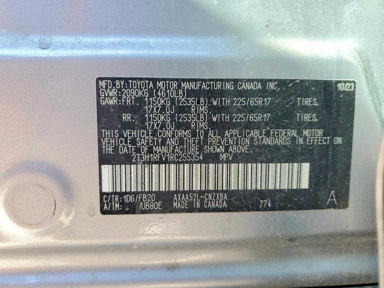 2024 TOYOTA RAV4 LE photo 13