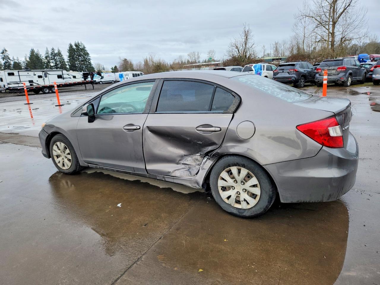 2012 HONDA CIVIC LX photo 4