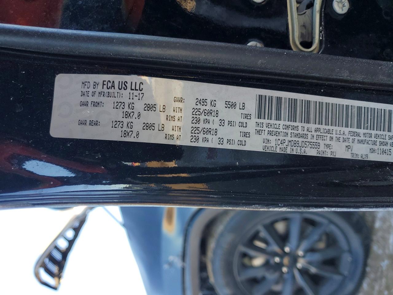 2018 JEEP CHEROKEE LIMITED photo 23